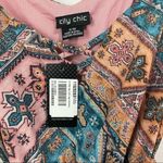 City Chic  Womens Plus Sleeveless Daytime Mini Dress, New with Tags Photo 3