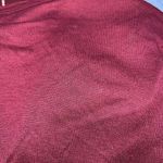 Wonderly Womens V-neck Long Sleeve Tee Split Hem Plus Size 1X Maroon Top Shirt Photo 4