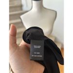 Torrid Black V-Neck Wrap Tie Long Sleeve Blouse Photo 6