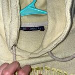 trendy vintage hoodie Yellow Size L Photo 2