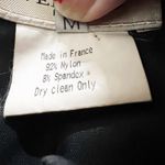 Vertigo Paris Nylon Stretch Water Resistant Utilitarian Trench Coat Jacket Black Photo 2