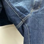 Banana Republic  Dark Wash Mid Rise Raw Hem Skinny Jeans Size‎ 28 Photo 4