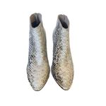 Diba True  Snakeskin Ankle Booties Size 7 Photo 2
