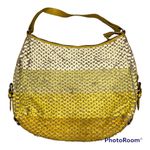 Anthropologie  Miss Albright Yellow Leather Bag Photo 4