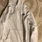 Nike White  Hoodie Women’s Photo 0