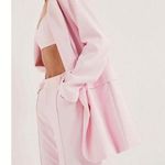 NWT For Love & Lemons Courtney Blazer – Pink Oversized Blazer Size Small Photo 0