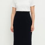 Lululemon Softstreme High-Rise Midi Skirt in Black Photo 0