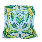 Farm Rio  Blue, Green, & Yellow Lightweight Scarf Photo 2