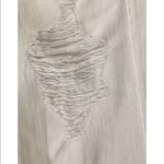 Mudd Womens distressed White Cropped Jeans Size 3 Juniors 100% Cotton New Photo 2