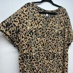 White Stag Animal Print Top Women 4X Casual Stretch Workwear Party Event Evening Photo 4