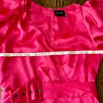 DO+BE Do‎ + Be Satin Pink Belted Mini Dress size M Photo 3