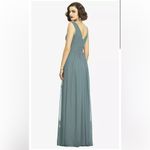 Dessy Collection Vivian Diamond 2894 Lux Chiffon Bridesmaid Dress Sage Green Size undefined Photo 1