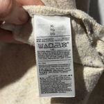 Old Navy  The Boyfriend Shirt Beige Speckled Button Down Long Sleeve Women's XL Photo 8