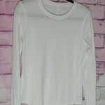Lululemon  LOVE LONG SLEEVE BONE WHITE LIGHTWEIGHT TEE WOMENS Photo 0