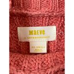 Maeve  by Anthropologie Dakotah Pink Oversized Turtleneck Sweater - Size - XXS Photo 6