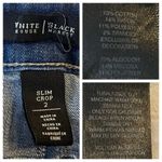 White House | Black Market Slim Crop Jeans Mid Rise Medium Wash Women’s Size 2 Photo 4