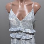 Madewell  Ruffle Cami Dress Sunflower Season Blue 2 Photo 3
