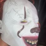 Horror Scary Clown Pennywise IT Full Mask for Halloween Cosplay Photo 7