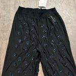 ZARA NWT  SHEER POLKADOT SEQUIN PANTS SIZE S Photo 4