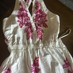 Farm Rio  Flowerful Birds Plunge Cotton Sundress, Size Large, $265 Photo 11