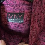 Andrew Marc Marc New York Zip Sweater Jacket NWOT  Pink Black Size Large Photo 1