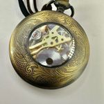roman numeral gold tone stop watch Photo 2