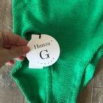 NWT Hunza G Classic Square Neck One Piece Emerald OS Green Photo 2