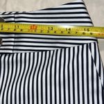 Chico's Chico’s size 00 (XS/2) crop mini sailor stripe hardware crop fashion deep navy Photo 3