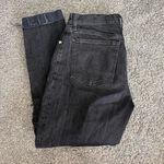 Abercrombie & Fitch  high waisted, distressed black mom jeans 30 / 10  Photo 1
