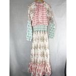 Hemant and Nandita Brio Maxi Dress in White Size Medium Photo 2