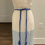 Flying Tomato Elegant Blue and White Maxi Dress Photo 0