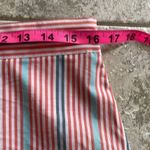 See By Chloe SEE BY CHLOÉ Neo Janis Striped Cotton Poplin Frill Shorts Red Multicolored Photo 12