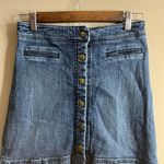 The Limited  snap front mini skirt size 0 Photo 5