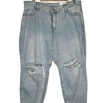 Old Navy New Jeans Womens 20 Curvy High Waisted OG Straight Ankle Light Jeans Photo 0