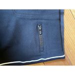 Spanx Ankle Piped Skinny Perfect Ponte Pants Black White Size Small Photo 4