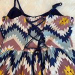 Xhilaration  Sleeveless dress Aztec Southwestern print Size small Geometric Photo 11