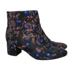 Unisa  Uncayzea Ankle Boots Floral Embroidered Black Heel Booties 7.5 Photo 1