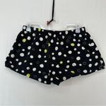 P.J. Salvage  Womens Smiley Pajama Shorts Size Small Black Photo 7