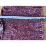 Sundance  Sweater PL  Samantha Pullover Chenille Womens Dark Pink-Red Photo 5