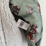 Disney  Parks Haunted Mansion Sherpa Cropped Jacket NEW Photo 3