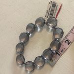 Macy's Large Crystal Beaded‎ Stretchy Bracelet Photo 11
