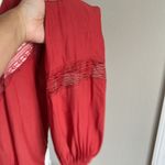 Forever 21 Coral Pink Ruffled Long Sleeve Body Suit Size 2X Photo 2