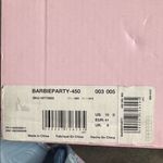 ALDO Barbie x  BarbieParty Collection Blue Logo Platform Sandal Block Heel 10 NEW Photo 11