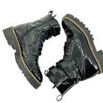 Shellys London Tyra Zip Moto Combat Biker Boot Womens Size 38 Black Photo 2