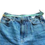 Topshop Women's Mom Jeans Size 2 Blue High-Waisted Distressed Denim W25 L30 Photo 10