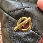 Saint Laurent YSL, iCare Tote Bag and Pouch, Black Quilted Leather Photo 7