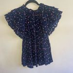 Cleobella  Rachel blouse in midnight blue sold out on revolve Photo 2