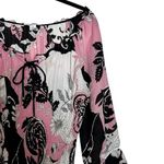 Dress Barn Vintage Lace Up Pleated Top Flare Sleeve Boho Grunge Fairy Y2K Size S Photo 6