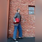 Everlane  The Easy Jean Blue Wide Leg Organic Cotton Size 6 Photo 2