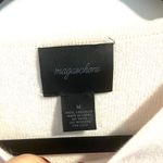 Magaschoni  100% Cashmere Pullover Sweater Cream and Pink Hombre Women's sz. M Photo 2